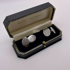 Silver cufflinks