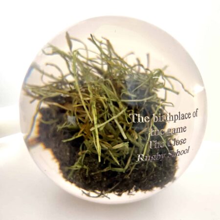 The Close turf paperweight